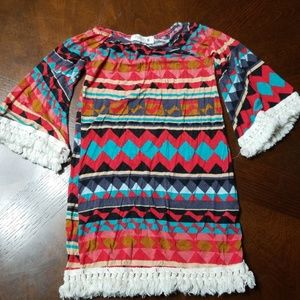 Girls tribal dress